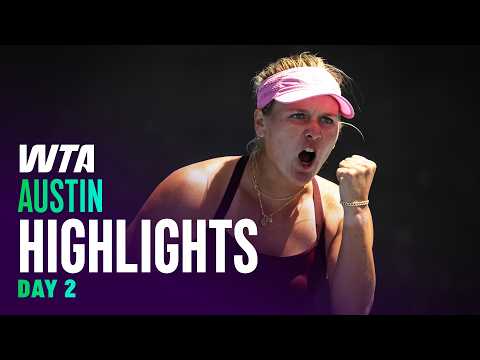 Day 2 in Austin featuring Stearns, Jovic, Krueger and more | WTA Match Highlights