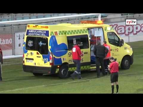 Camilo queda inconsciente en la Balastera durante el Cristo Atlético Segoviana