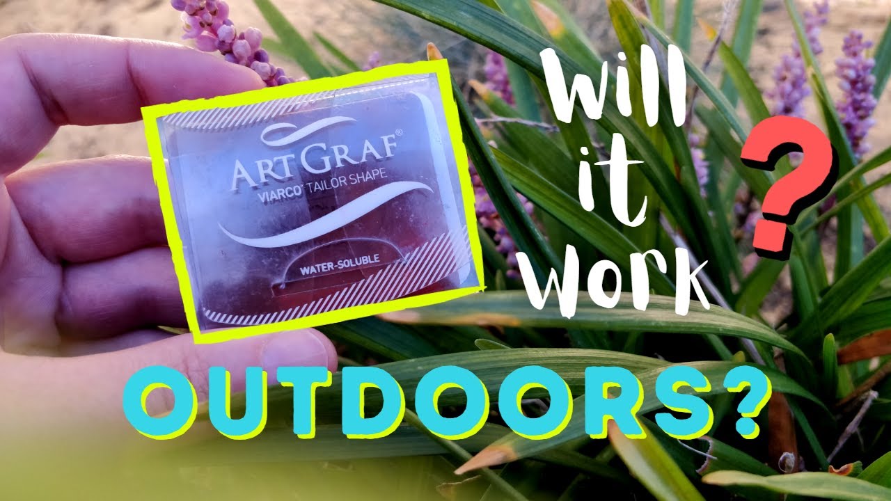 Viarco Artgraf tailor shape for outdoor sketching