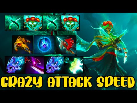 MOST CRAZY ATTACK SPEED BUILD - INTENSE MUERTA - INTENSE 28 SAVAGE - DOTA 2 GAMEPLAY