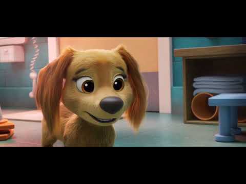 paw patrol the movie Ryder & Liberty search for chase/ jail break scene