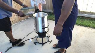Frying A Turkey