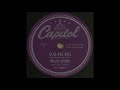 GLAD RAG DILL / NELLIE LUTCHER And Her Rhythm [Capitol 57-70044]
