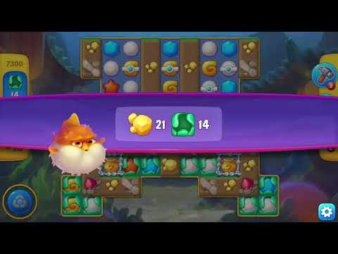 [FISHDOM Walkthrough] Level 7300 Super Hard