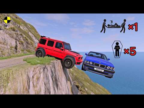 Realistic High-Speed Car Crashes in BeamNG.drive #127 | Ultra Detailed Crash Compilation