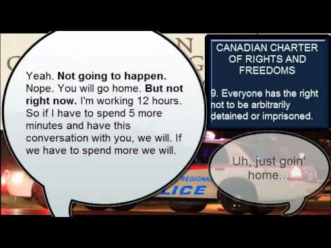 Const. Orshanksy's (YRP) forcible confinement: More Charter Rights Violation in the GTA