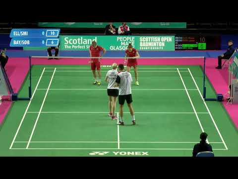 Mixed doubles | Ellis/Smith (ENG) v Bay-Smidt/Søby (DEN) | Scottish Open 2018 - Day 1