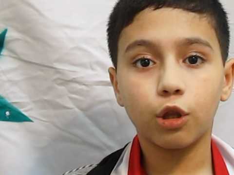 قصيدة بعنوان يقول الكاذبون بصوت الطفل أحمد ياسين
