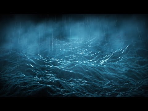 Rain & Stormy Ocean Sounds Aboard Wooden Ship | Sleep, Study, Focus |  White Noise 10 Hours