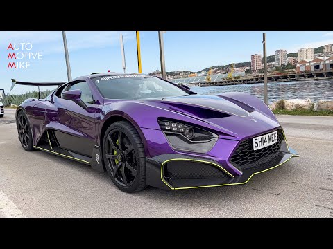 SHMEE150 driving his BRAND NEW Zenvo TSR-S - SOC Croatia 2022
