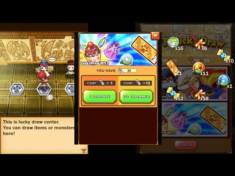 Let's check our luck by drawing some item draw tickets || Bulu Monster
