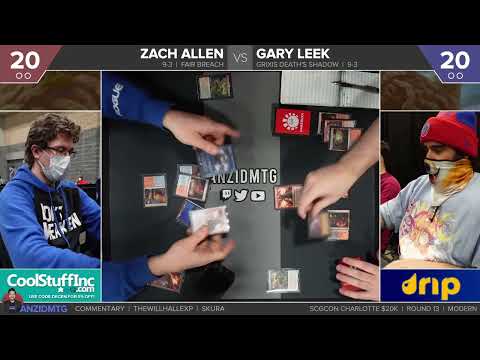 MTG Modern | Fair Breach vs Grixis Death's Shadow | SCG Charlotte Round 13
