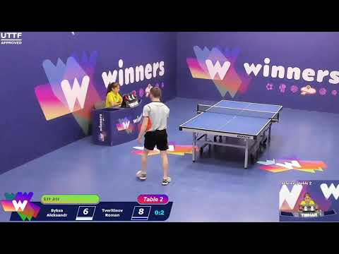 Winners League  02.07.21  Syksa Aleksandr - Tveritinov Roman  13:30