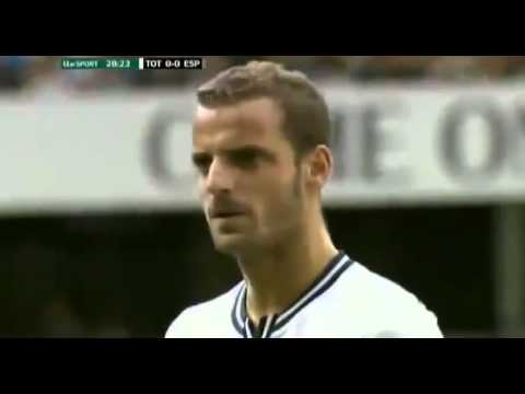 Roberto Soldado PENALTY GOAL v Espanyol [Tottenham vs Espany