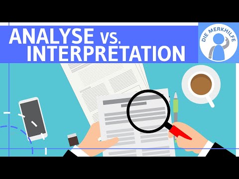 Analysis vs. Interpretation - What's the Difference? German Operators Simply Explained - Abitur