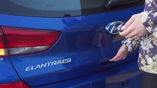 How to Unlock Your Trunk   2018 Hyundai ELANTRA GT   Hyundai