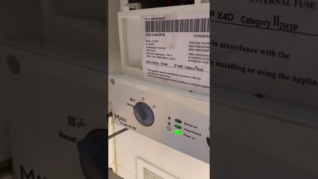 Leaking Main Combi 24 HE