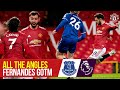 All the Angles | Bruno Fernandes vs Everton | Goal Of The Month | Manchester United | Premier League