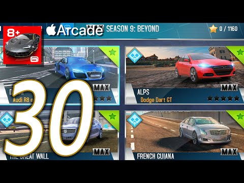 Asphalt 8 Airborne+ Apple Arcade Walkthrough - Part 30 - Season 9: Beyond