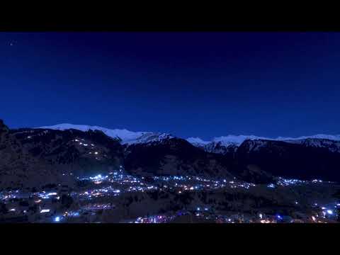 Moonset to Sunrise in Manali