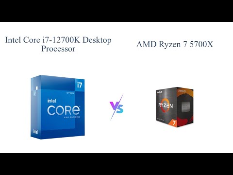 Intel Core i7-12700K vs. AMD Ryzen 7 5700X 🆚 Which is Better for Gaming? 🎮