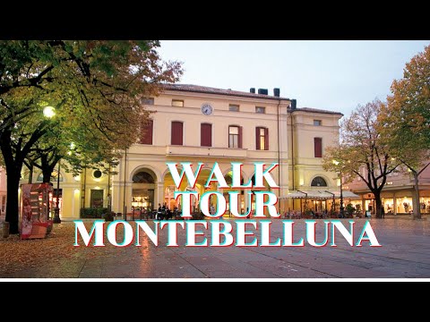 WALK TOUR MONTEBELLUNA ON AN OPEN MARKET DAY