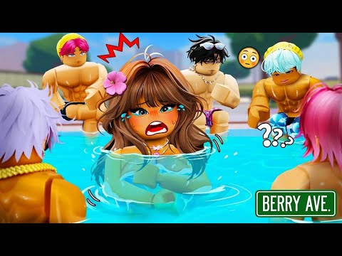 FIVE HANDSOME SAJA BOYS Fell For A POOR GIRL...WHY?!|🍭Kiki Vibe🍭 Berry Avenue Story