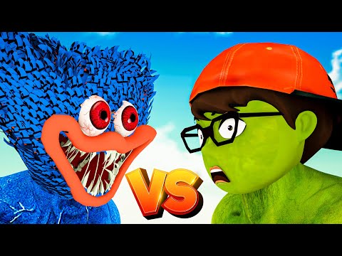 Nick Hulk vs Huggy Wuggy - Scary Teacher 3D Nick & Tani Cartoon | Kjra Toons Ep.34