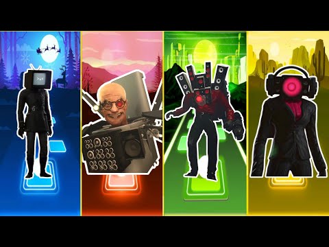 TILES HOP TV WOMAN VS SCIENTIST TOILET VS TITAN SPEAKERMAN VS SPEAKER WOMAN (Skibidi Toilet 61)