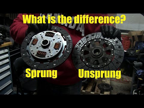 Sprung vs. Unsprung Clutch. Single vs. Dual Mass Flywheel.