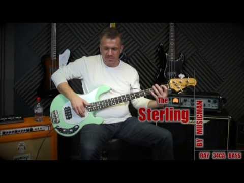 Sterling Ray 34CA Demo - An affordable Classic Stingray Bass from Music Man