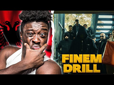 First Time Reacting To Albania Music 🇦🇱  FINEM - DRILL (prod. ARLENN)