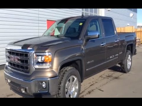 Bronze Metallic 2014 GMC Sierra 1500 SLT Crew Cab | Davis GMC Buick Lethbridge, Alberta
