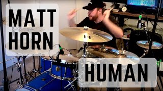Matt Horn -  The Word Alive &#39;Human&#39; - Drum Play Through