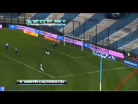 Gol de Cauteruccio San Lorenzo 1 Racing 0 Fecha 2 Inicial 2013