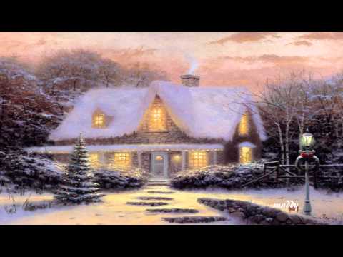 Winter in Thomas Kinkade's paintings - Ronan Keating (Winter Song)