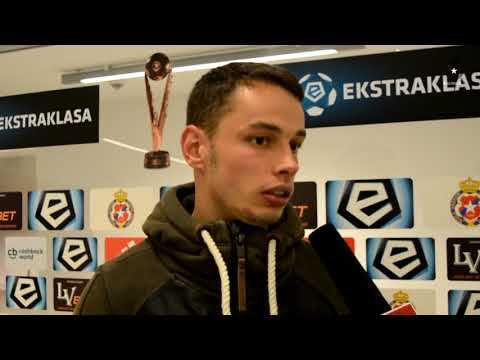 Jakub Bartkowski po meczu z Wisłą Płock (10.12.2017)