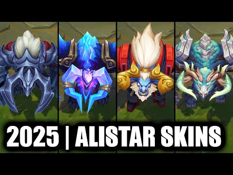 ALL ALISTAR SKINS SPOTLIGHT 2025 | League of Legends