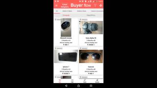 iUsed App (how to buy / sell the used items in a unique way)