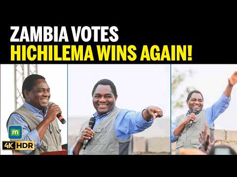 Zambia Elections: Hakainde Hichilema Wins Re-Election For ...