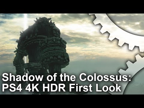 [4K HDR] Shadow of the Colossus PS4 Pro Gameplay First Look!