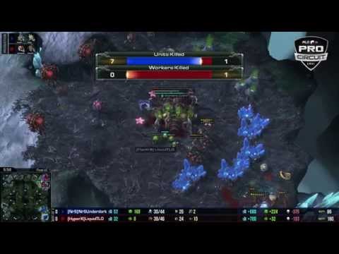 SC2 MLG Round 2 EU Qualifier TLO vs Underdark Game 1 Starcraft 2 GamePlay 2014
