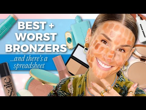 BEST & WORST BRONZERS: Swatching 50+ Bronzers