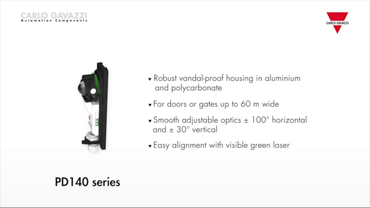 PD140 Photoelectric Sensor from Carlo Gavazzi