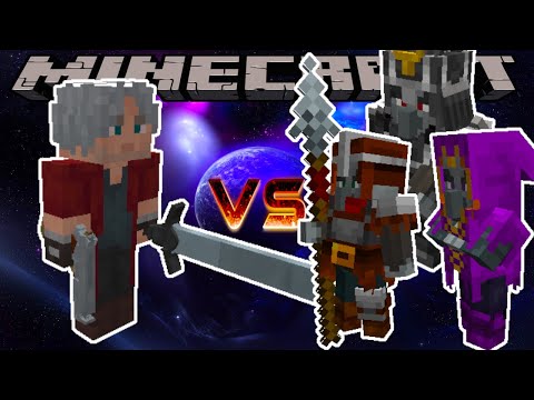 Dante Vs Illagers - Minecraft 1.19.2 (Mob Battle)
