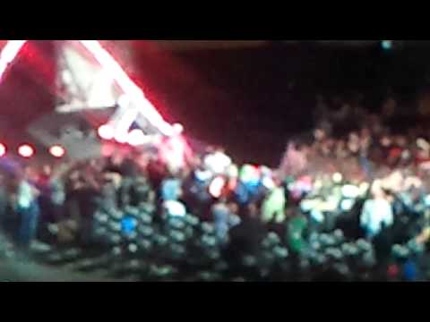 WWE Raw Gdańsk 12/04/2012 Alex Riley Lord Tensai 1