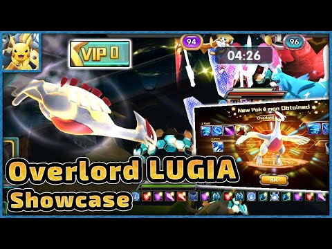 Overlord Lugia Showcase & Summon - Pokeland Legends
