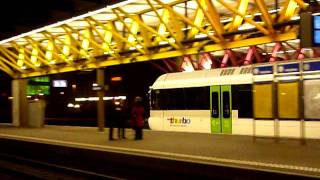 preview picture of video 'Winterthur Train Station SBB leaving Winterthur for Zurich Airport'
