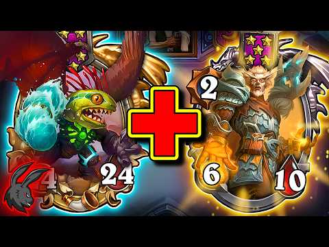 Turn 9 GOLDEN 7-Drop DESTROYS The Lobby! | Hearthstone Battlegrounds
