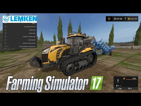 Farming Simulator 17 #3 Challenger MT875e + Lemken Titan 11